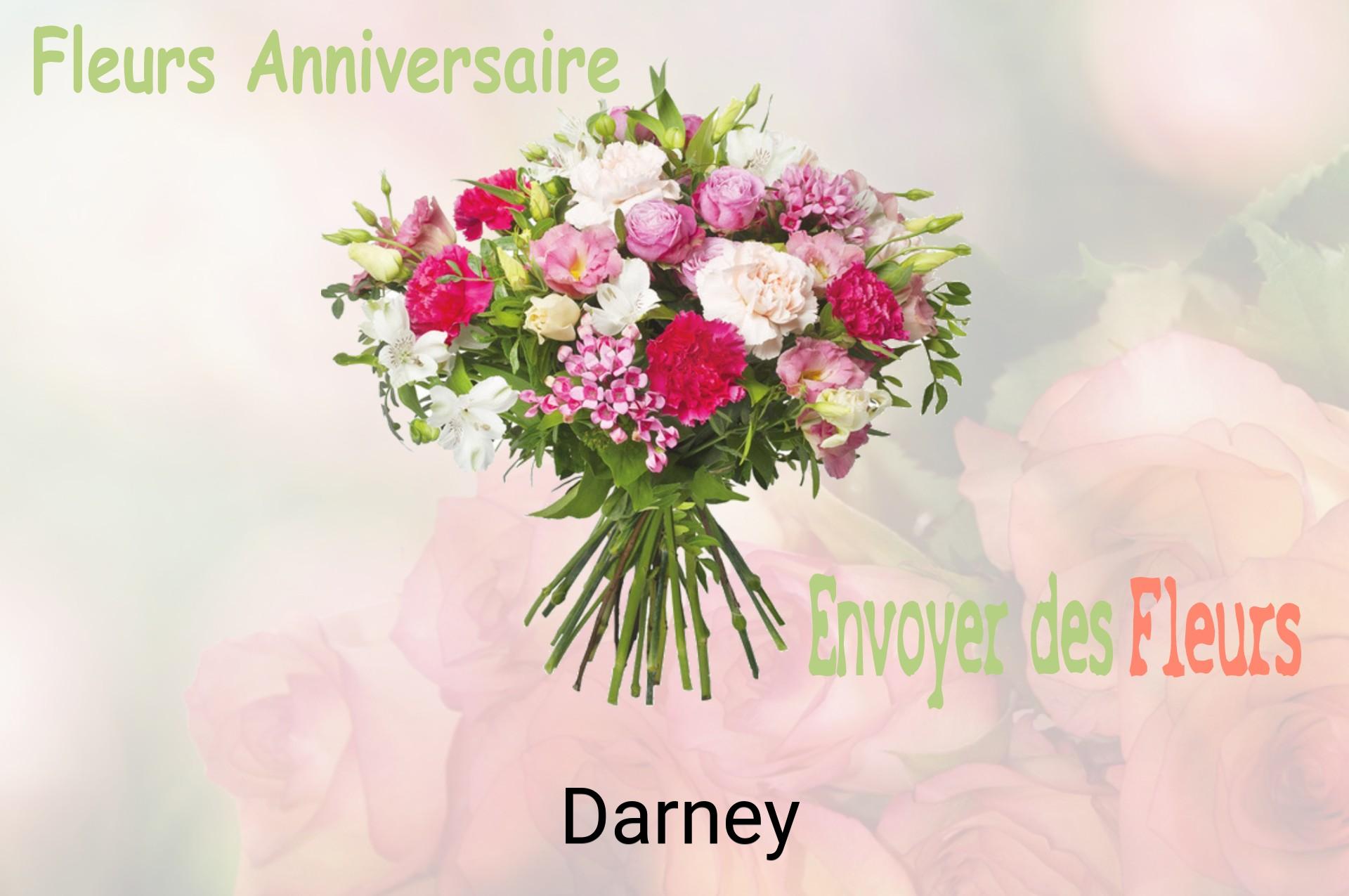 Bouquet de fleurs d’anniversaire livré à Darney